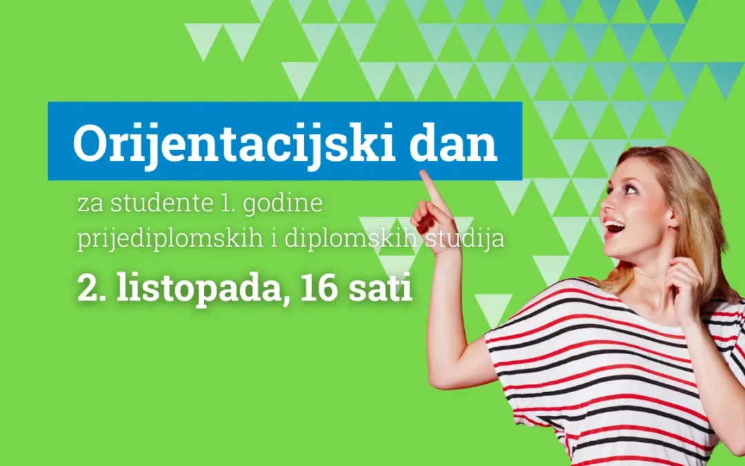 Orijentacijski dan 2025. za studente prvih godina