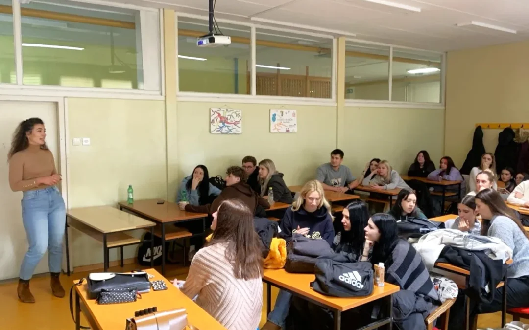 Tim Istarskog veleučilišta u posjetu varaždinskim školama