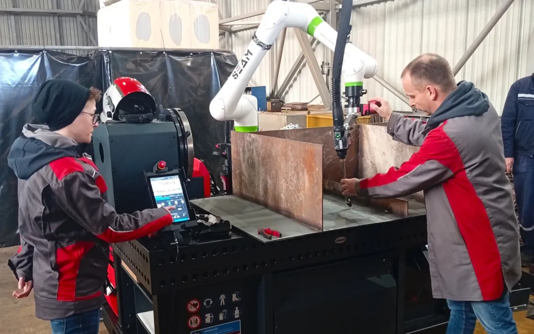 Predstavljanje kolaborativnog robota za zavarivanje u Tehnomontu