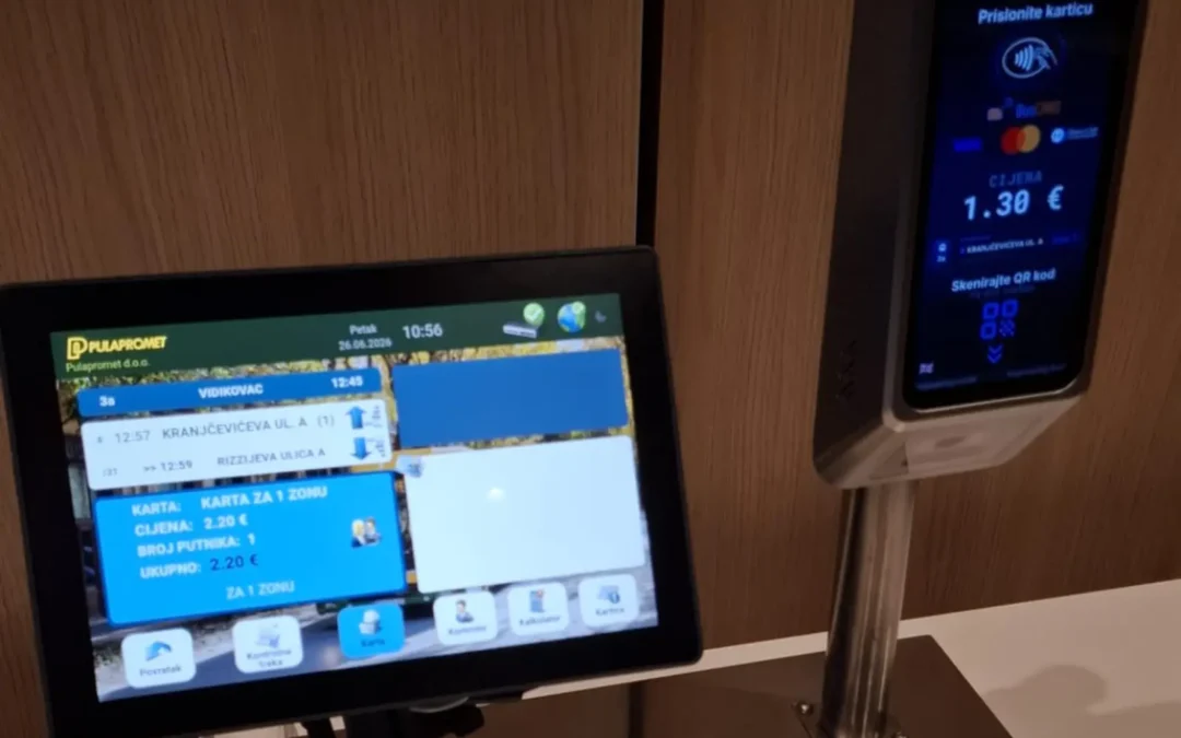Pogledajte BusCARD 4.0 IoT vozačko računalo na djelu