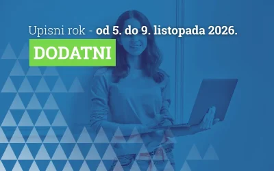 Dodatni upisni rok – od 5. do 9. listopada 2026.